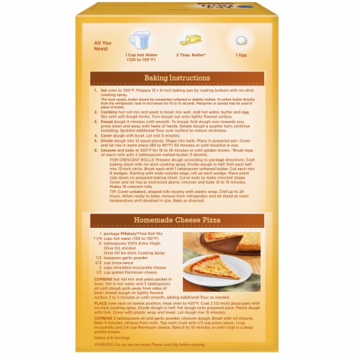 Pillsbury Hot Roll Baking Mix Perspective: bottom