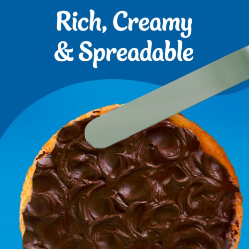 Pillsbury Creamy Supreme Chocolate Fudge Flavored Frosting Perspective: bottom