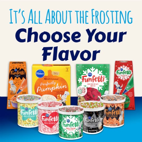 Pillsbury Funfetti® Spring Vanilla Frosting Perspective: bottom