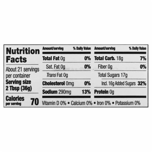 Sweet Baby Ray's® BBQ Sauce Perspective: bottom