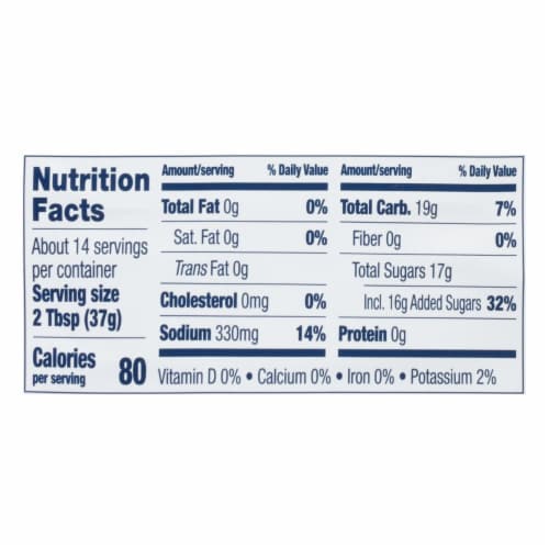 Sweet Baby Ray's® Honey Chipotle BBQ Sauce Perspective: bottom