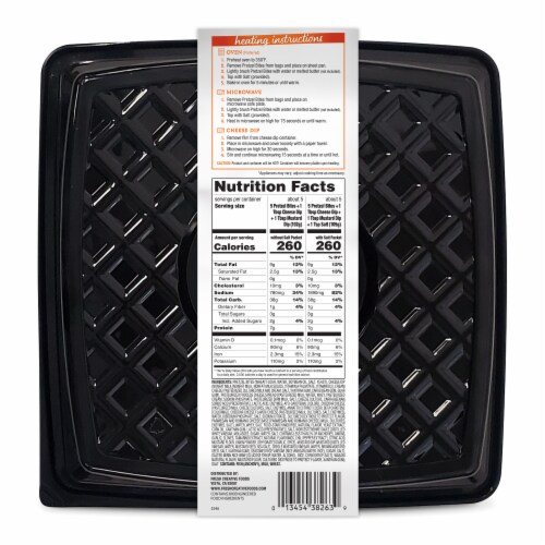 Fresh Creative Savory Pretzel Party Tray Perspective: bottom
