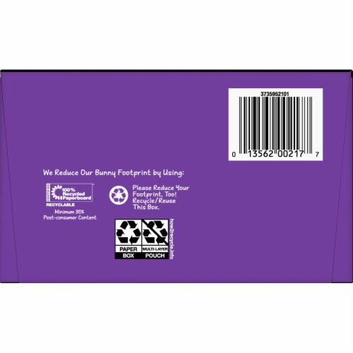 Annie's Organic Bunny Grahams Honey & Chocolate Baked Graham Snacks Perspective: bottom