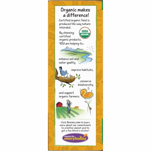 Annie's™ Organic Gluten Free Peanut Butter Crispy Snack Bars Perspective: bottom