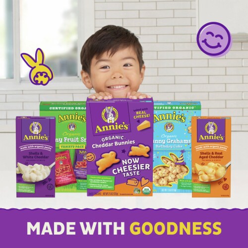 Annie's Organic Berry Patch Gluten Free Bunny Fruit Snacks Perspective: bottom