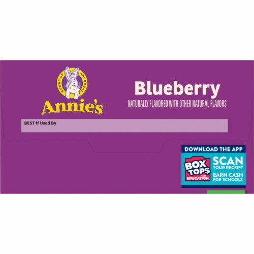 Annie's™ Organic Blueberry Frozen Waffles Perspective: bottom