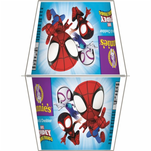 Annie's™ Marvel Spidey and His Amazing Friends Pasta & Cheddar Mac N Cheese Cups Perspective: bottom