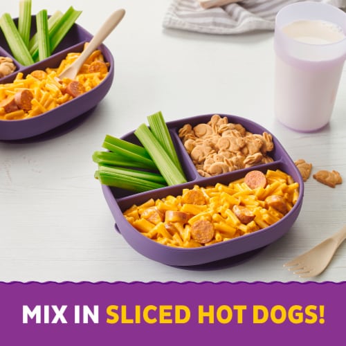Annie’s Organic Real Aged Cheddar Microwave Mac N Cheese Macaroni and Cheese Dinner Packets Perspective: bottom