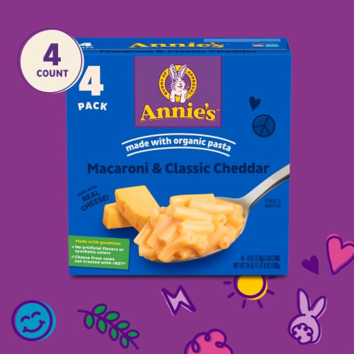 Annie's™ Classic Mild Cheddar Mac N Cheese Dinner Perspective: bottom