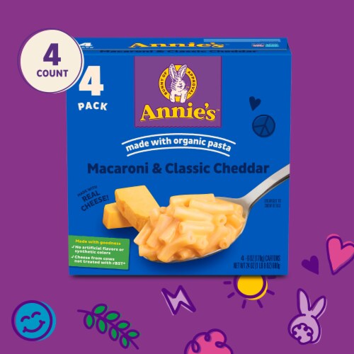 Annie's™ Classic Mild Cheddar Mac N Cheese Dinner Perspective: bottom