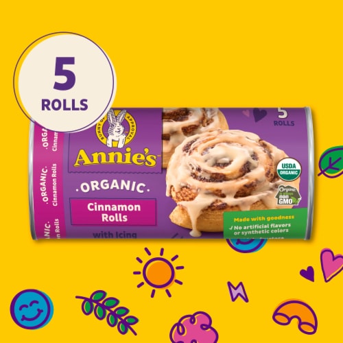 Annie's Organic Cinnamon Rolls Perspective: bottom