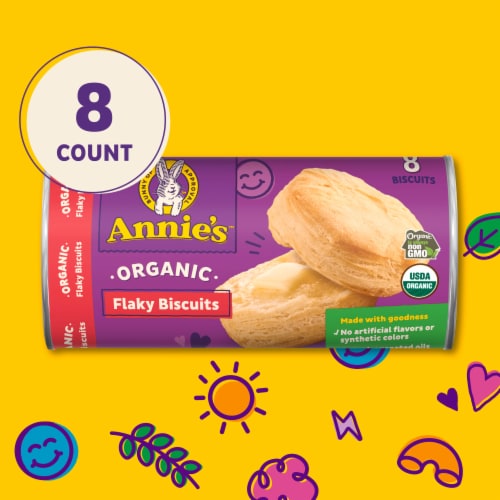 Annie's™ Organic Flaky Biscuits Perspective: bottom