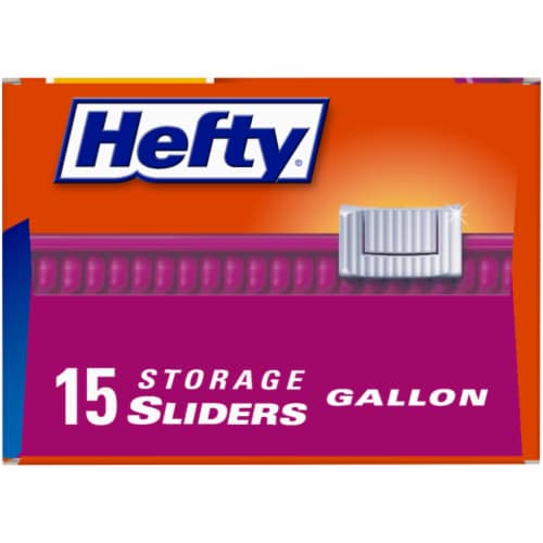 Hefty® Storage Gallon Slider Bags, 66 ct - Baker's