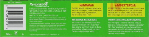 Hefty One Zip Quart Freezer Bags Perspective: bottom