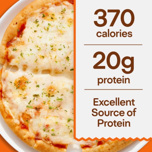 Lean Cuisine Features Four Cheese Frozen Pizza Perspective: bottom
