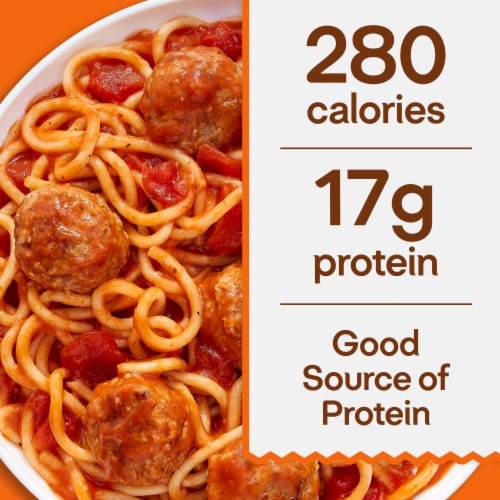 Lean Cuisine® Favorites Spaghetti With Meatballs Frozen Meal Perspective: bottom