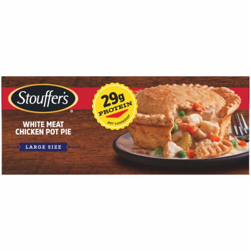 Stouffer's White Meat Chicken Pot Pie Frozen Meal Perspective: bottom