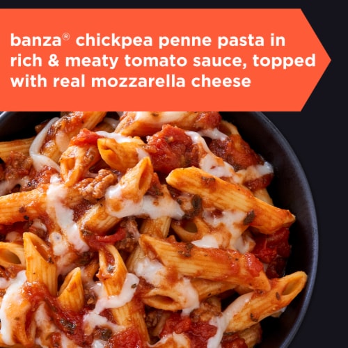 Life Cuisine Gluten Free Pasta Bolognese Made with Banza Pasta Bowl Frozen Meal Perspective: bottom