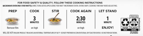 Lean Cuisine® Bowls Sesame Stir Fry with Chicken Frozen Meal Perspective: bottom