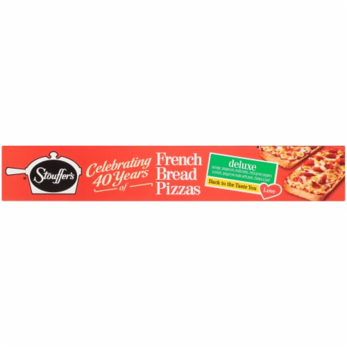 Stouffer's® Deluxe French Bread Frozen Pizza Perspective: bottom