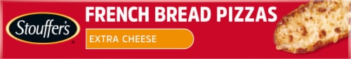 Stouffer's Extra Cheese French Bread Frozen Pizza Perspective: bottom