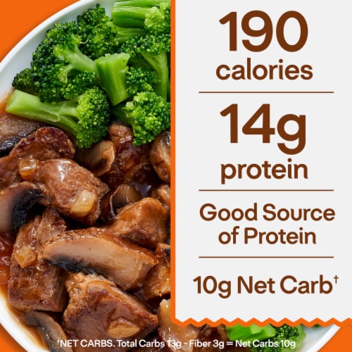 Lean Cuisine Features Steak Portabella Frozen Meal Perspective: bottom