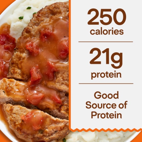 Lean Cuisine® Features Meatloaf with Mashed Potatoes Frozen Meal Perspective: bottom