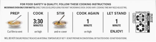 Lean Cuisine Cauli' Bowls Creamy Mac and Cheese Frozen Meal Perspective: bottom