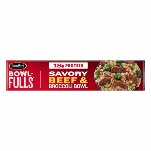 Stouffer's Bowl-Fulls Savory Beef and Broccoli Bowl Perspective: bottom