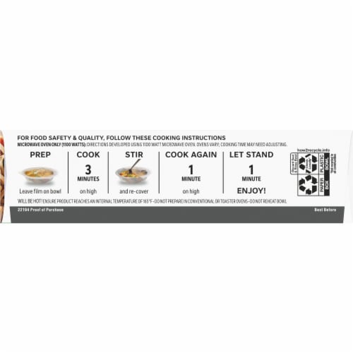 Lean Cuisine® Chicken Pad Thai Bowl Frozen Meal Perspective: bottom
