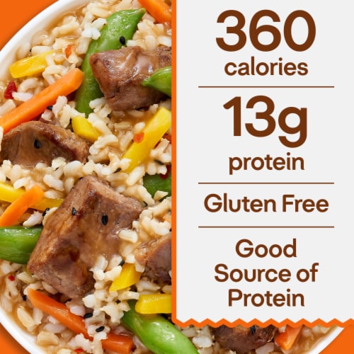 Lean Cuisine® Features Sweet & Spicy Korean-Style Beef Frozen Meal Perspective: bottom