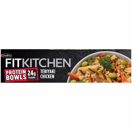 Stouffer's Fit Kitchen Bowls Teriyaki Chicken Bowl Frozen Meal Perspective: bottom