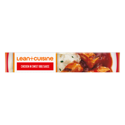 Lean Cuisine® Features Chicken in Sweet BBQ Sauce Frozen Meal Perspective: bottom