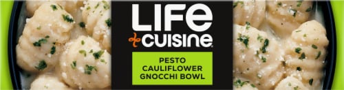 Life Cuisine Pesto Cauliflower Gnocchi Bowl Frozen Meal Perspective: bottom