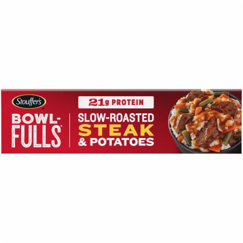 Stouffer's® Bowl-Fulls® Slow-Roasted Steak & Potatoes Frozen Meal Perspective: bottom