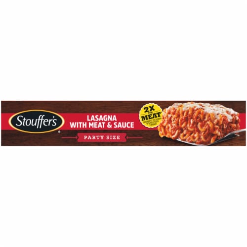 Stouffer's Family Size Lasagna with Meat & Sauce Frozen Meal Perspective: bottom