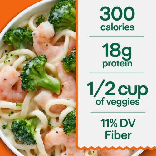 Lean Cuisine® Bowls Shrimp Alfredo Frozen Meal Perspective: bottom