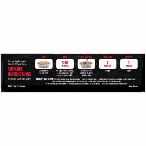 Stouffer's Fit Kitchen Beef with Broccoli Protein Bowl Frozen Meal Perspective: bottom
