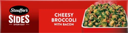 Stouffer's® Cheesy Broccoli with Bacon Frozen Side Perspective: bottom