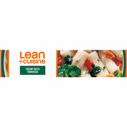 Lean Cuisine Creamy Pasta Primavera Frozen Meal Perspective: bottom