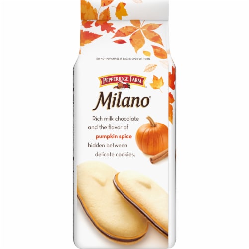 Pepperidge Farm Milano Cookies Pumpkin Spice Perspective: bottom