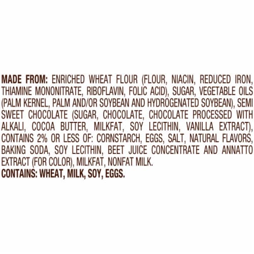 Pepperidge Farm® Milano® Strawberry Chocolate Cookies Perspective: bottom
