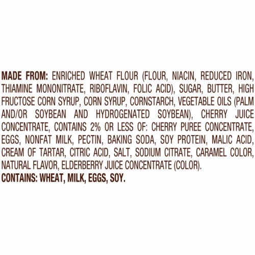 Pepperidge Farm Verona Cherry Thumbprint Cookies, 6.75 Oz Bag Perspective: bottom