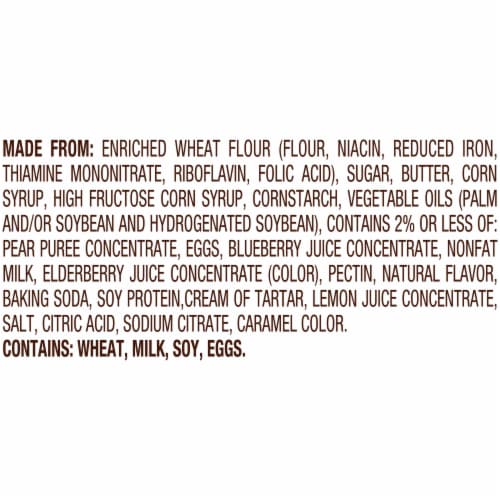 Pepperidge Farm Verona Blueberry Thumbprint Cookies Perspective: bottom