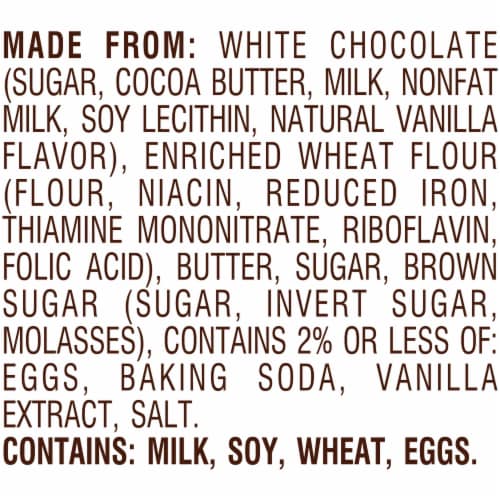 Pepperidge Farm Farmhouse® Thin & Crispy White Chocolate Chip Cookies Perspective: bottom