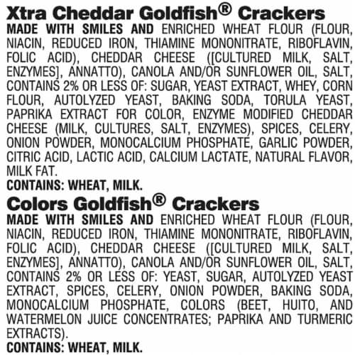 Pepperidge Farm Goldfish Variety Pack (0.9 Ounce, 45 Count) Perspective: bottom