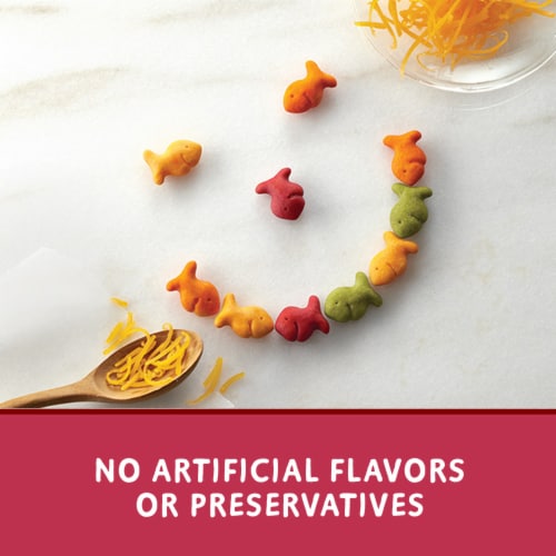 Goldfish® Sweet Carrot Veggie Crackers Perspective: bottom