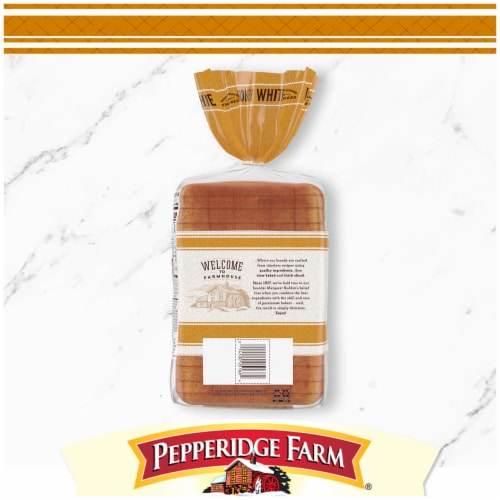 Pepperidge Farm Farmhouse Honey White Bread Perspective: bottom