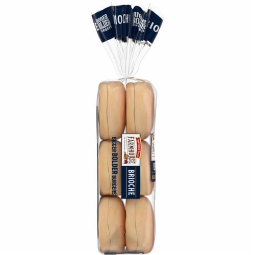 Pepperridge Farm Farmhouse® Brioche - Hamburger Buns Perspective: bottom