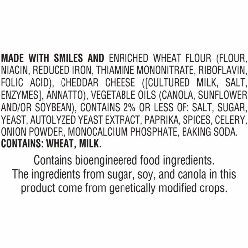 Goldfish® Marvel Studios Black Panther: Wakanda Forever Baked Cheddar Snack Crackers Perspective: bottom